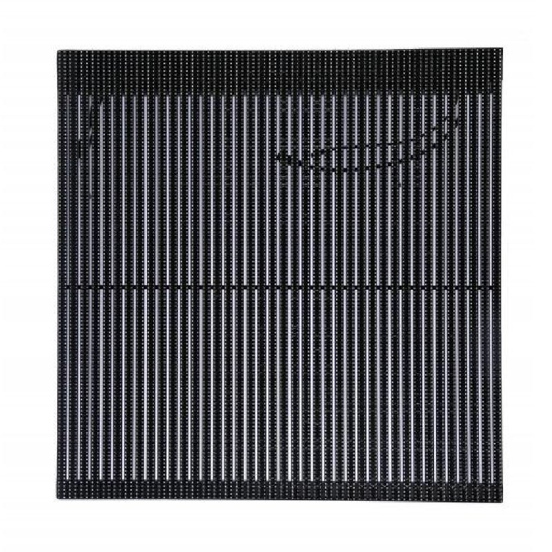 Outdoor P8.3*12.5 LED grille screen with high brightness is widely used